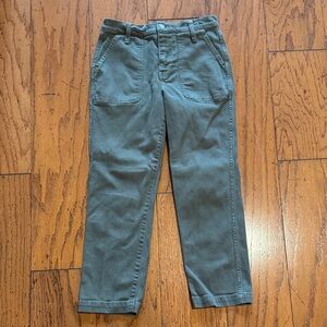 New, never worn, sz. 25, J. Crew, straight leg cropped pants-comfy and cute!